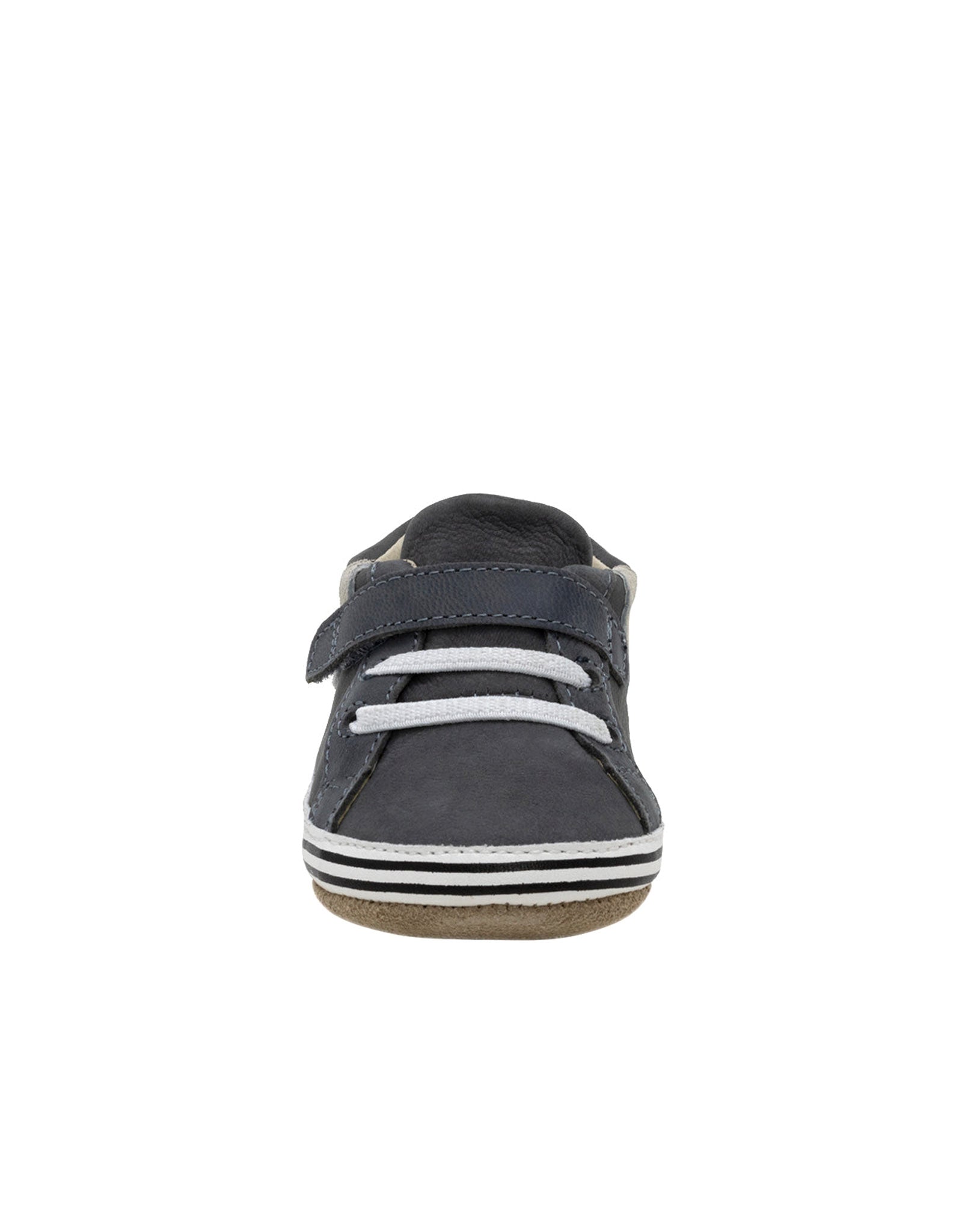 Adam First Kicks Grey Leather, front view