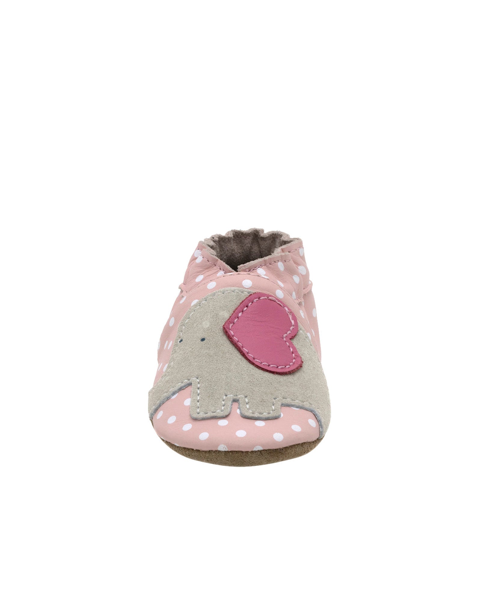 Little Peanut Soft Soles Pink, front view
