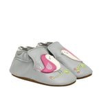 Bird Buddies Soft Soles Grey, perspective view