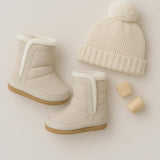 Cozy Cuff Soft Sole Boots Taupe