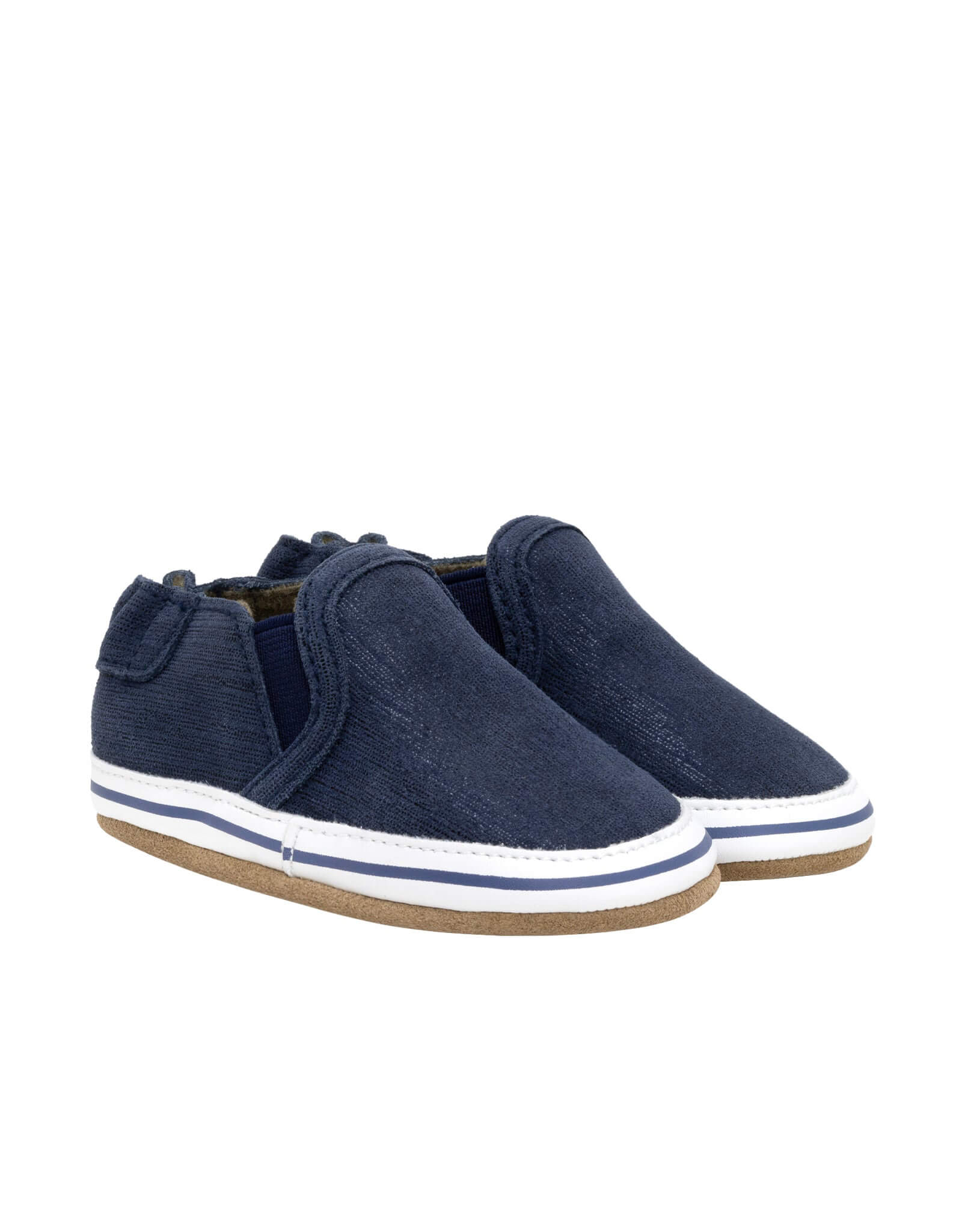Liam Basic Soft Soles Navy, perspective view