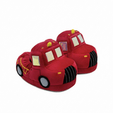 Fire Truck Light-Up Slippers Red