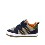 Brooks First Kicks in Navy, side view