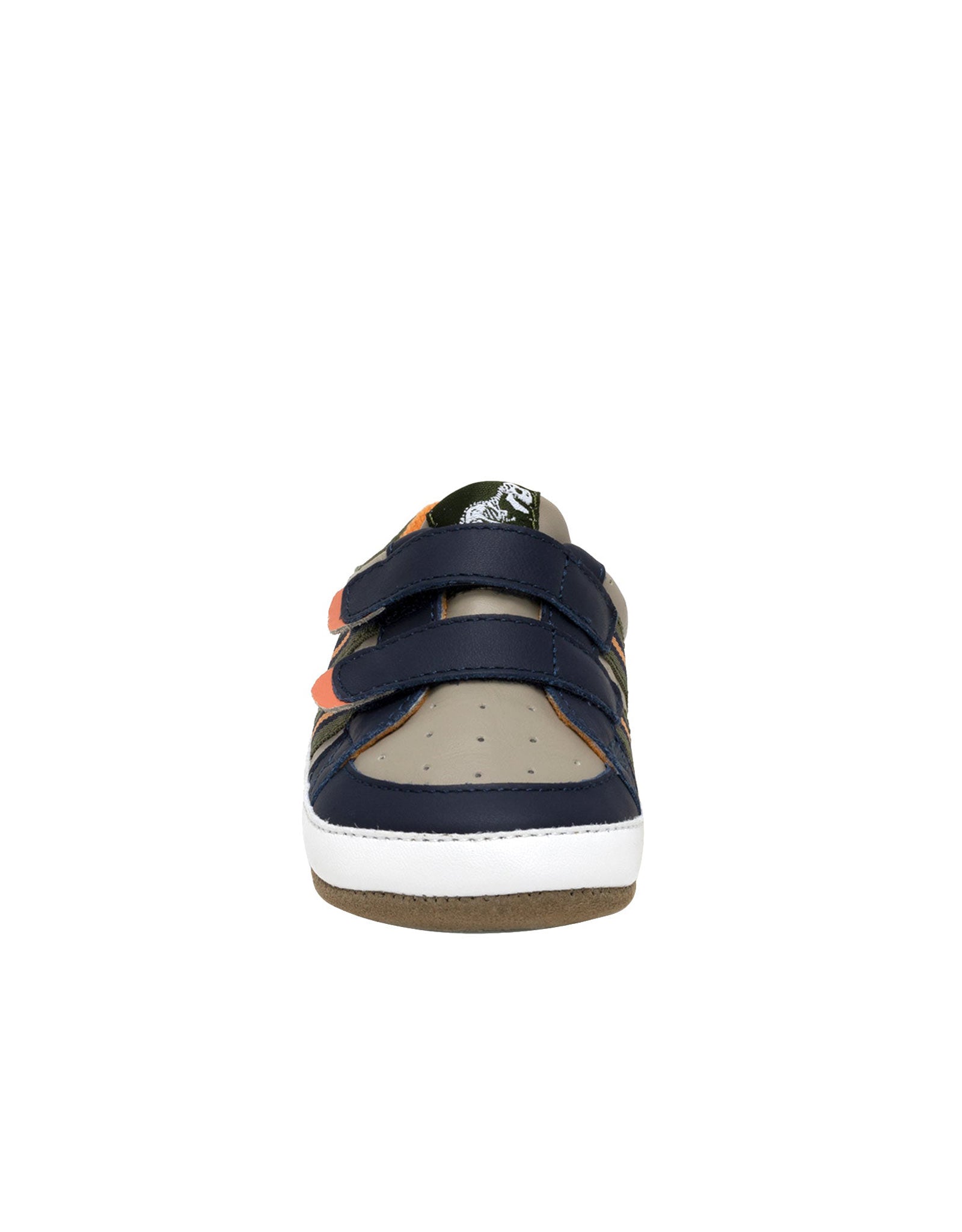 Brooks First Kicks in Navy, front view