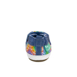 Crayola® Rainbow Tie Dye Soft Soles in Blue, back view