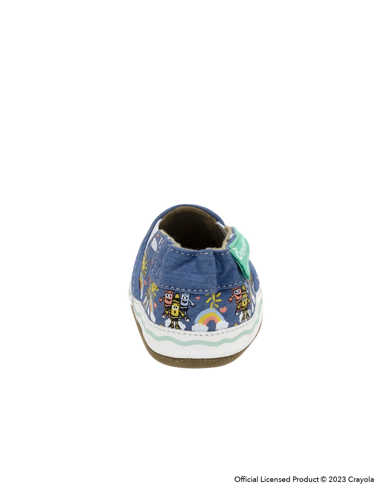 Crayola® Color The World Soft Soles in Blue, back view