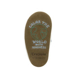 Crayola® Color The World Soft Soles in Blue, bottom view