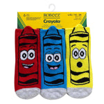 Crayola® Silly Crayons 6-Pack Baby Socks in its packaging