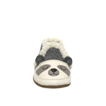 Sweet Panda Soft Soles in Charcoal Grey, front view