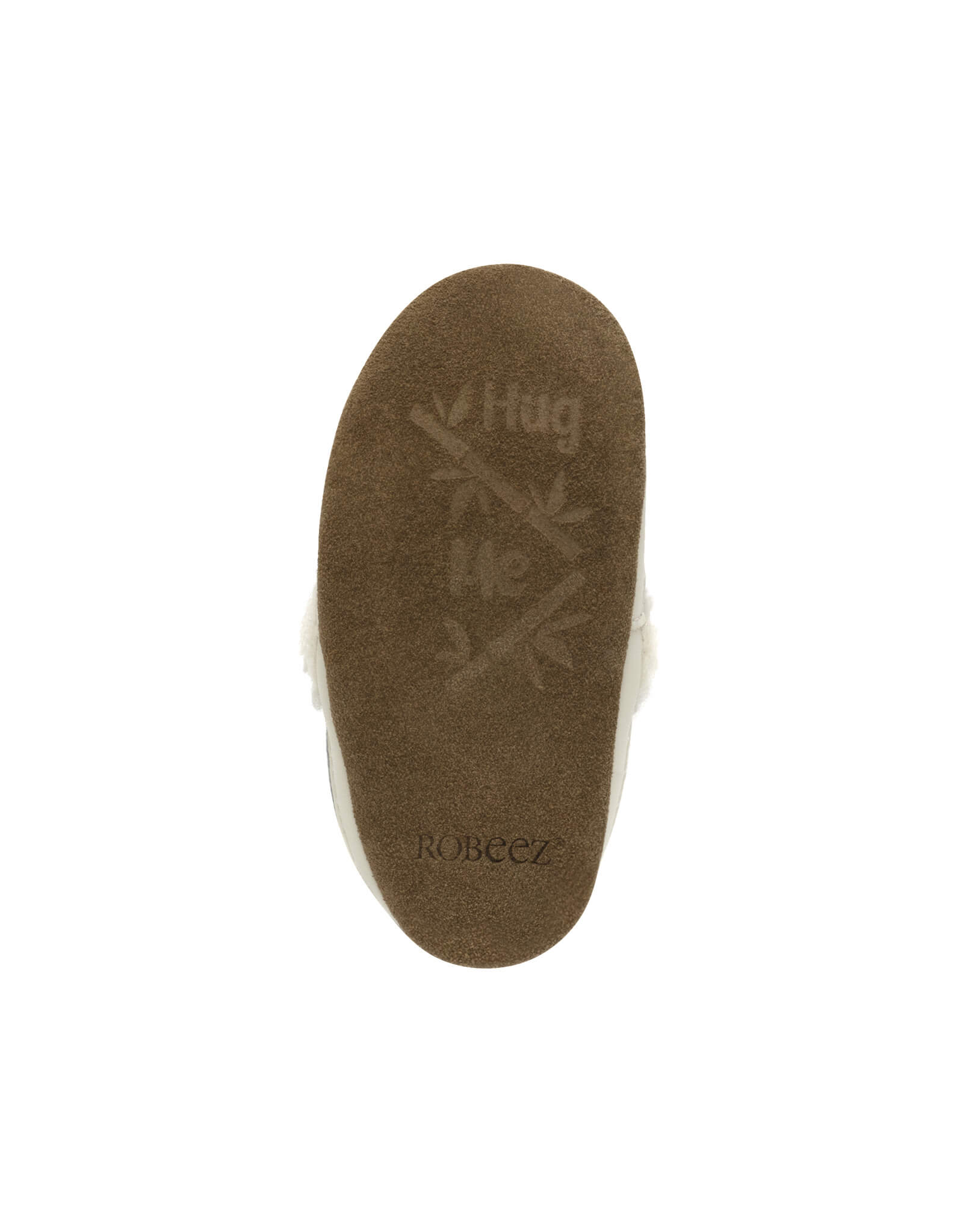 Sweet Panda Soft Soles in Charcoal Grey, bottom view
