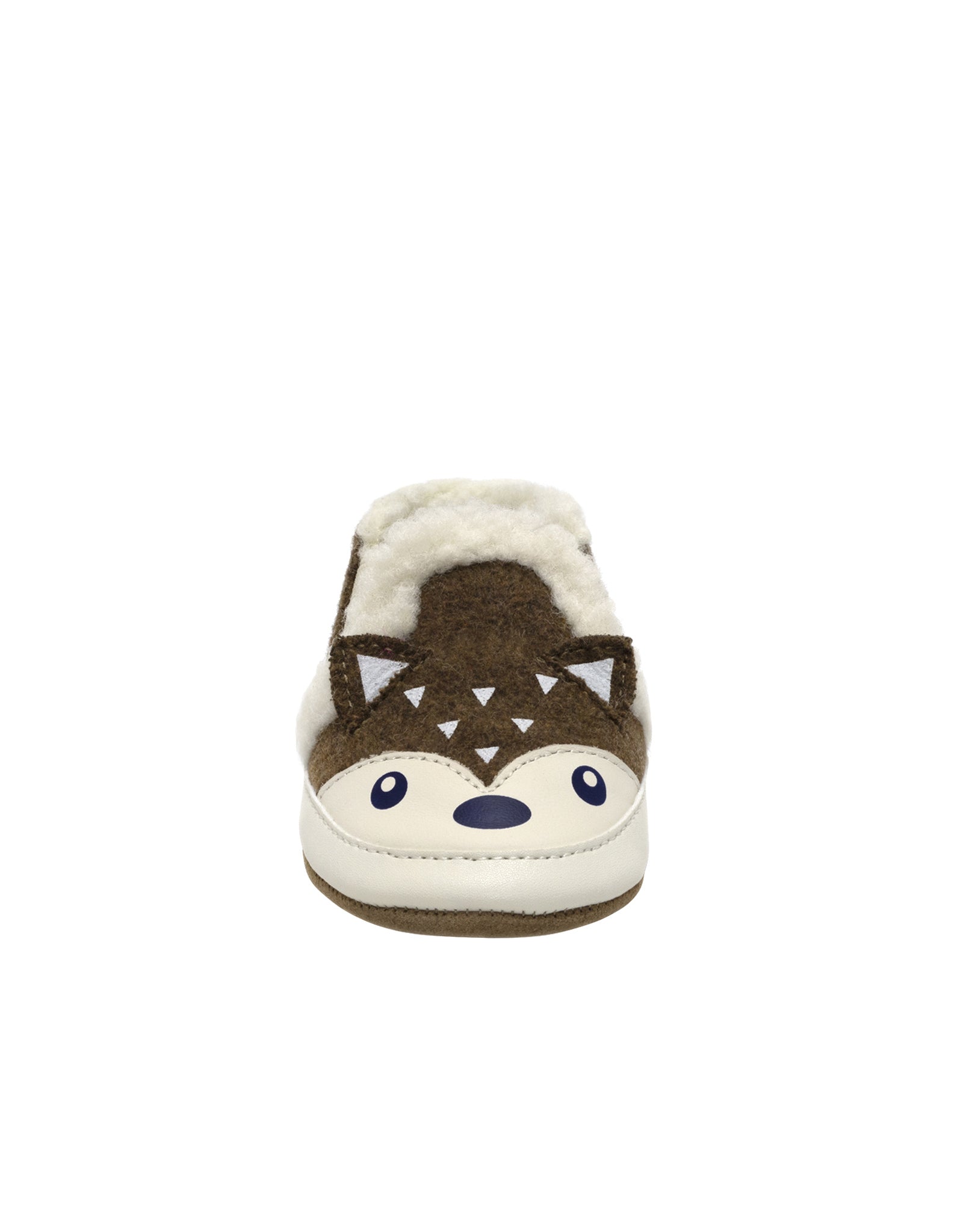 Brave Fox Soft Soles in Camel, front view