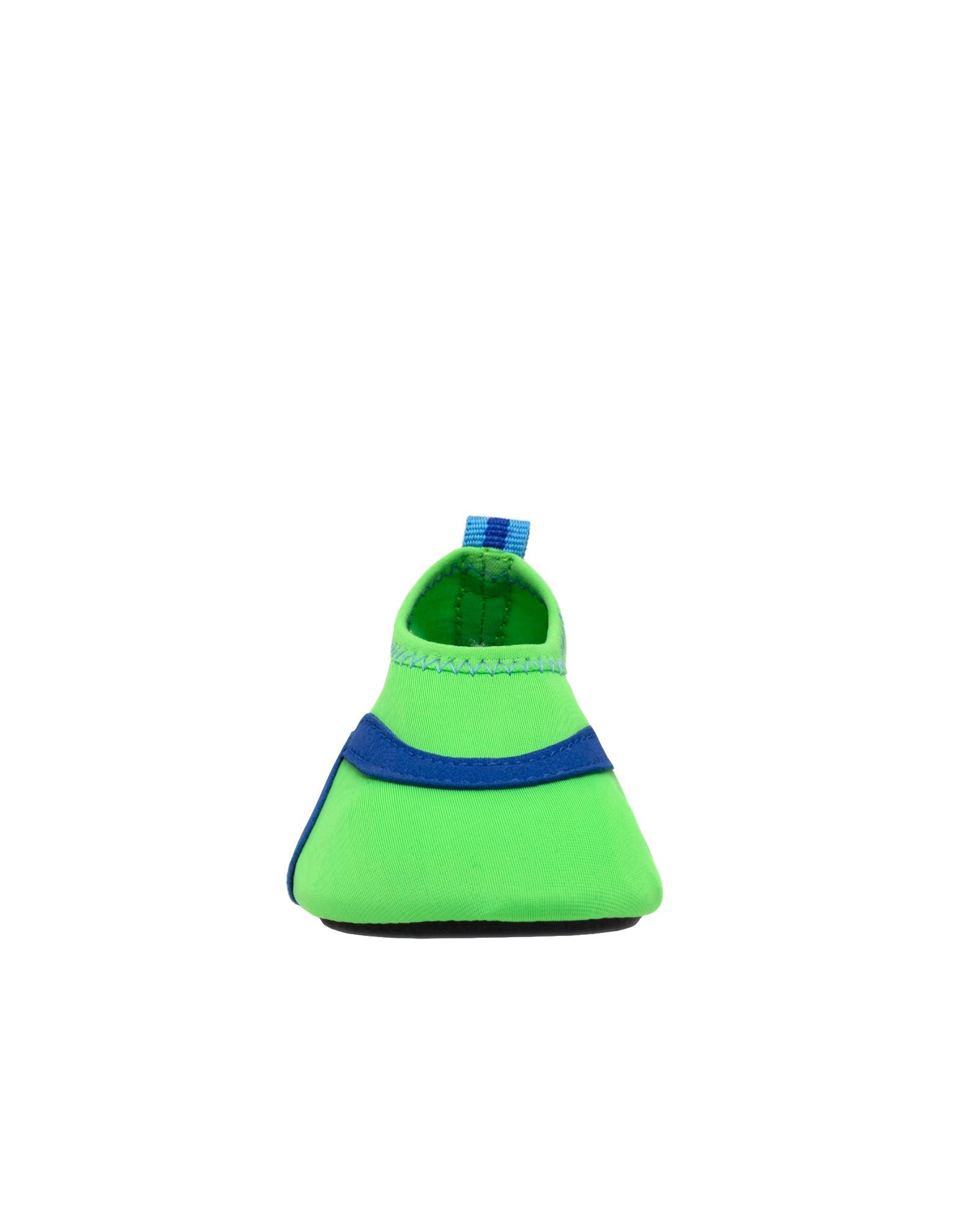 Scuba Aqua Shoes in Green, front view
