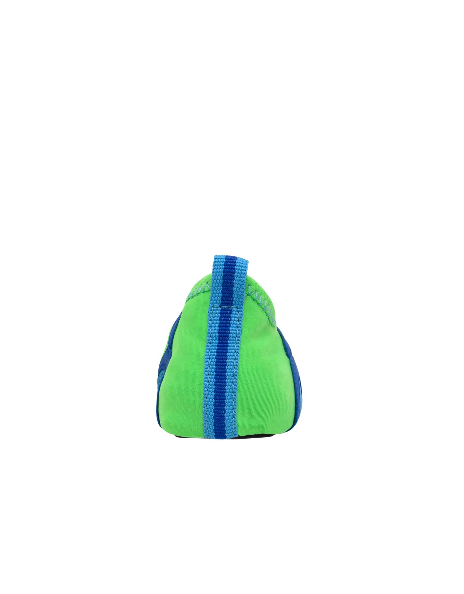 Scuba Aqua Shoes in Green, back view