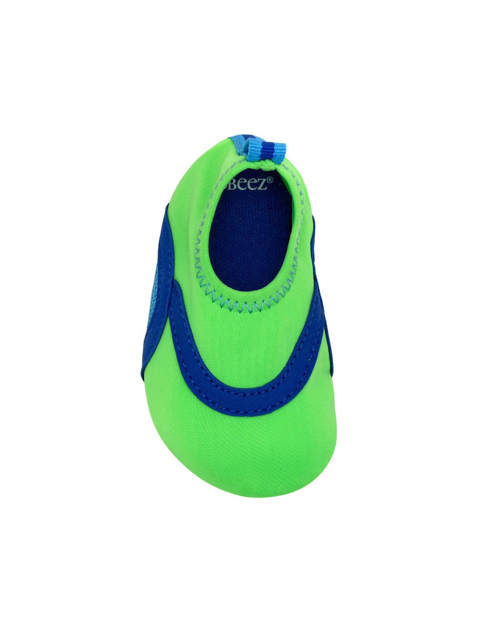 Scuba Aqua Shoes in Green, top view