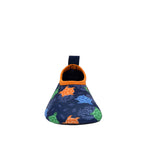 Sea Turtles Aqua Shoes in Navy, front view