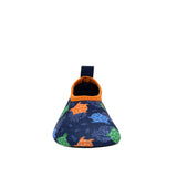 Sea Turtles Aqua Shoes in Navy, front view