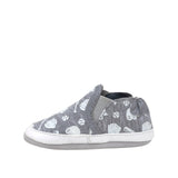 Baseball MVP Soft Soles in Grey, side view