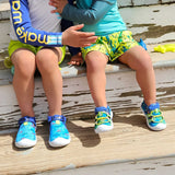 Ice Dye Water Shoes Blue