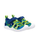 Ice Dye Water Shoes in Blue, perspective view