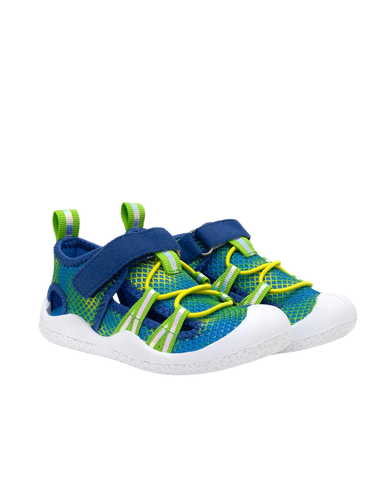 Ice Dye Water Shoes in Blue, perspective view