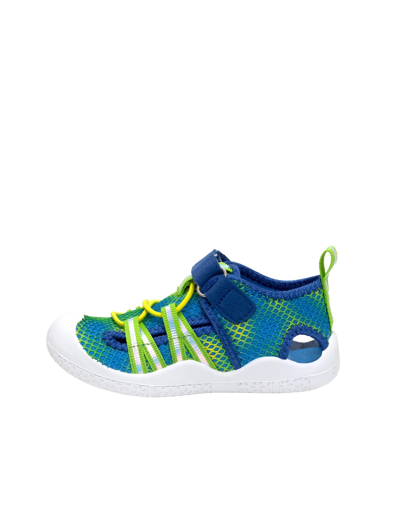 Ice Dye Water Shoes in Blue, side view