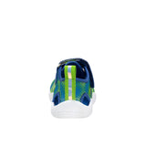 Ice Dye Water Shoes in Blue, back view