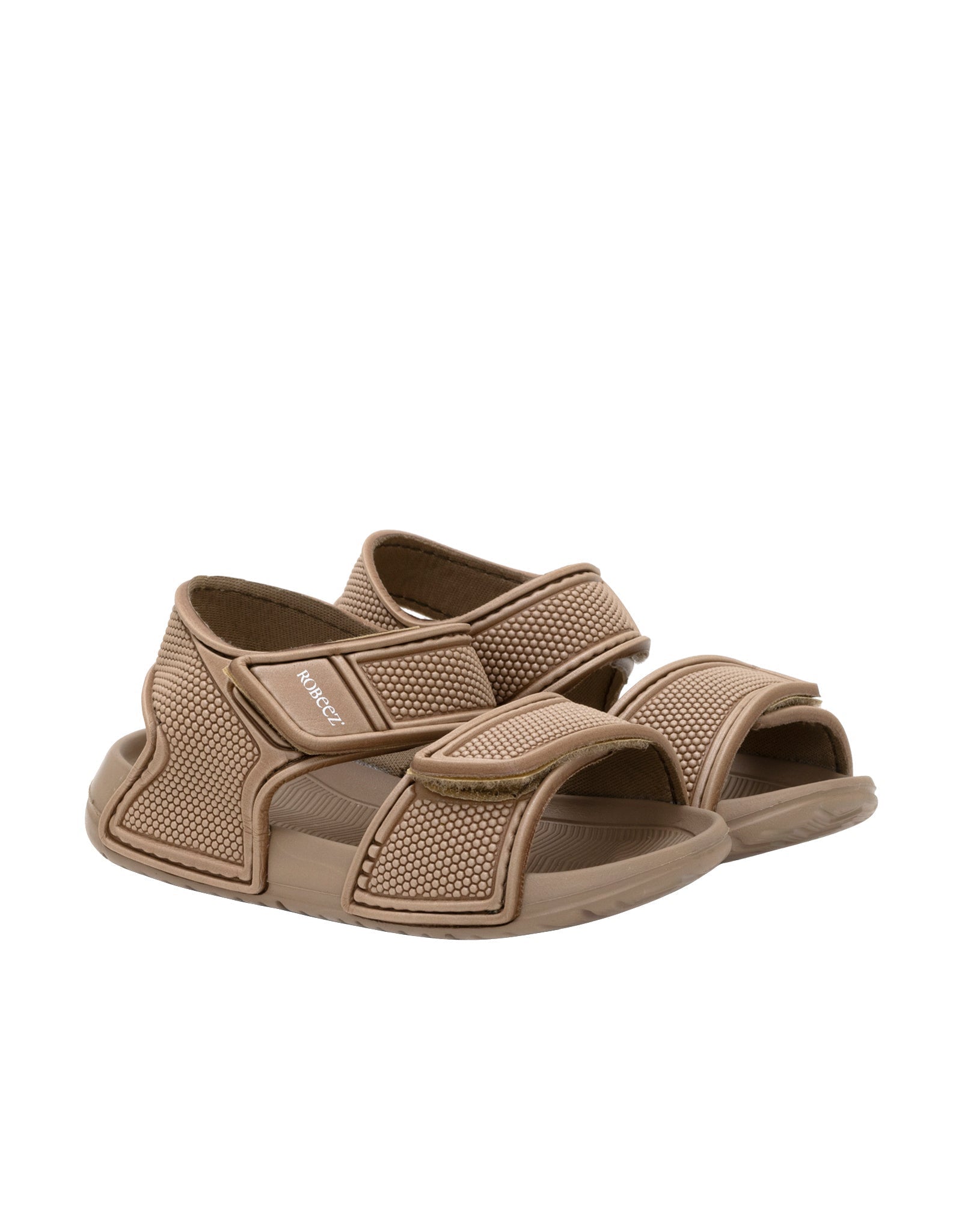 River Gem Sandals in Tan, perspective view
