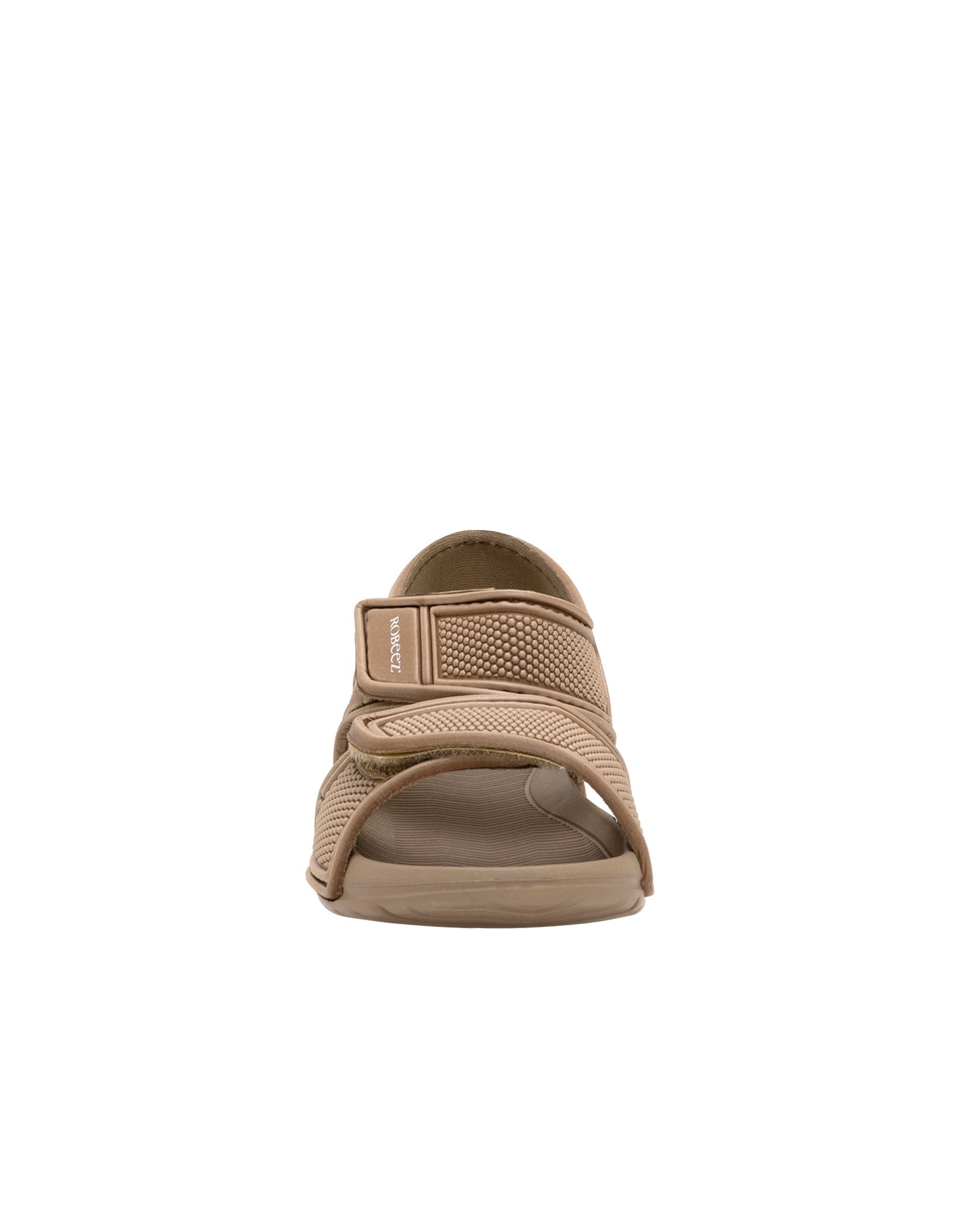River Gem Sandals in Tan, front view