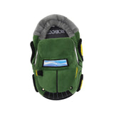 Tractor Light-up Slippers in Green, top view