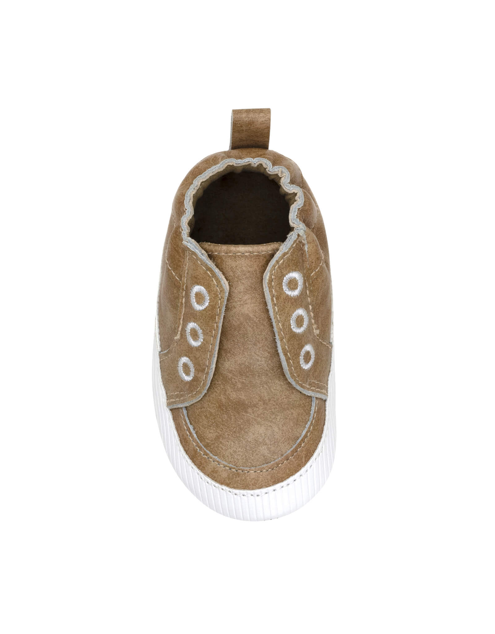 Stylish Steve Soft Soles in Tan, top view