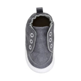 Stylish Steve Soft Soles in Grey, top view