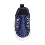 Stylish Steve Soft Soles in Navy, top view