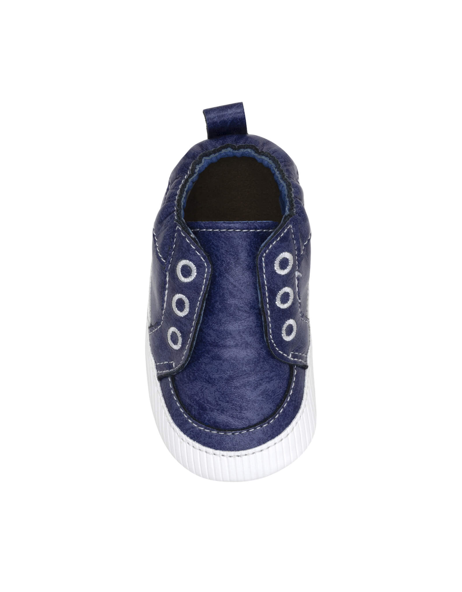 Stylish Steve Soft Soles in Navy, top view