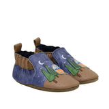 Under The Stars Soft Soles in Dark Blue, perspective view