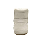 Cozy Cuff Soft Sole Boots in Taupe, front view