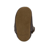 Cozy Cuff Soft Sole Boots in Brown, bottom view