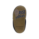 Crayola® Rise Above Soft Soles in Navy, bottom view