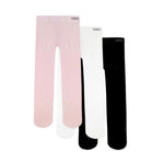 Mildred 3-Pack Tights for Infant and Toddler, flat laid