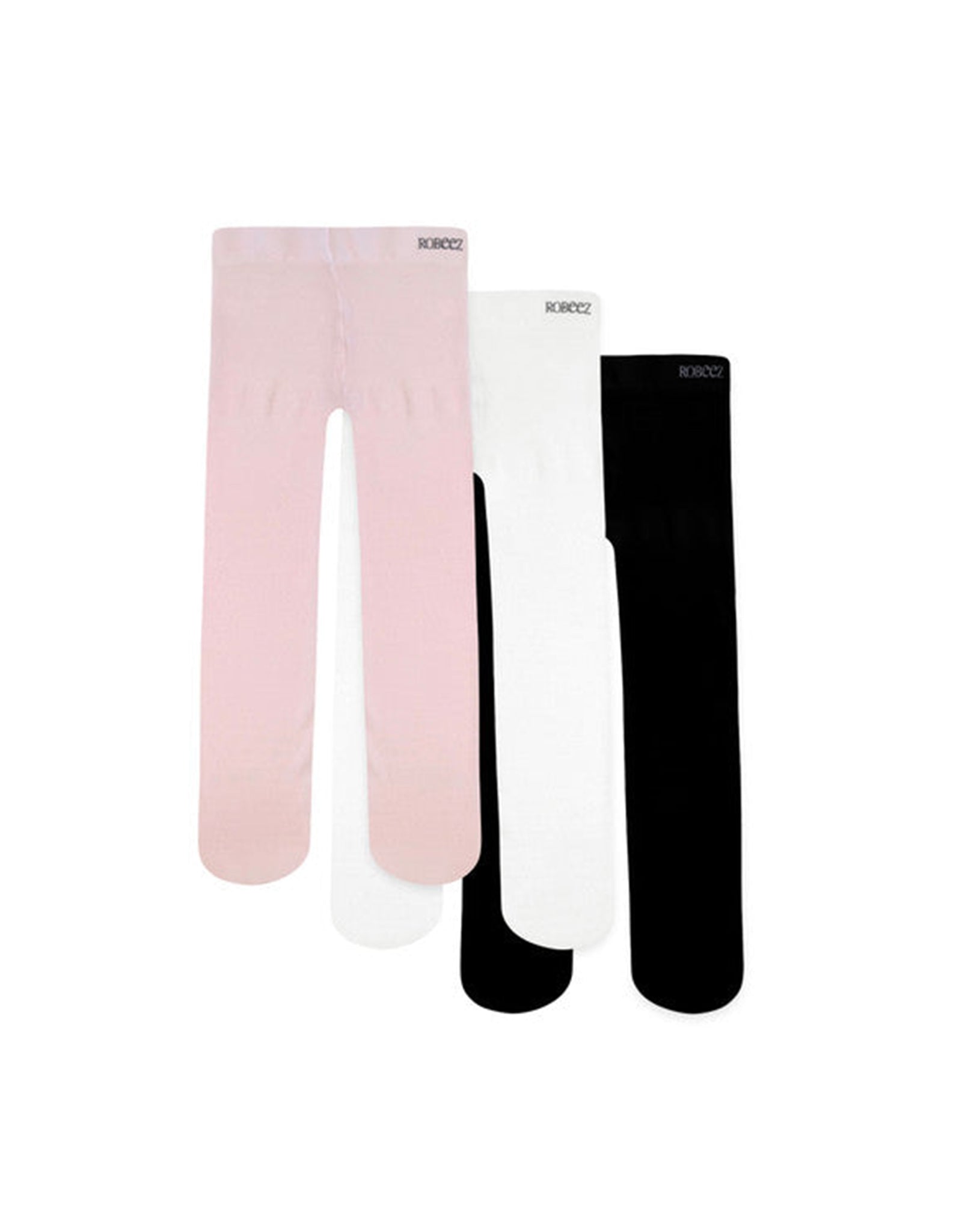 Mildred 3-Pack Tights for Infant and Toddler, flat laid