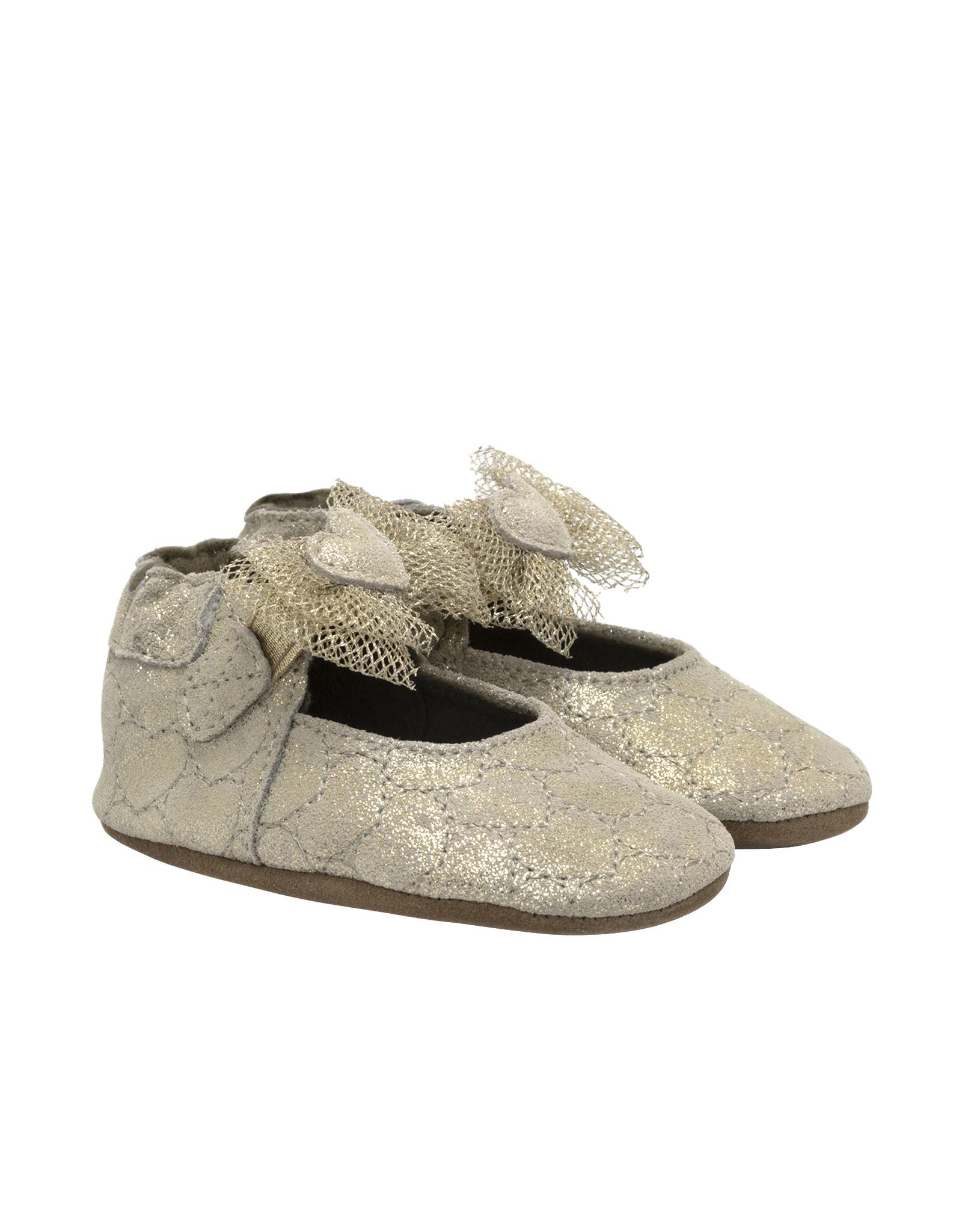 Desiree Soft Soles in Gold, perspective view