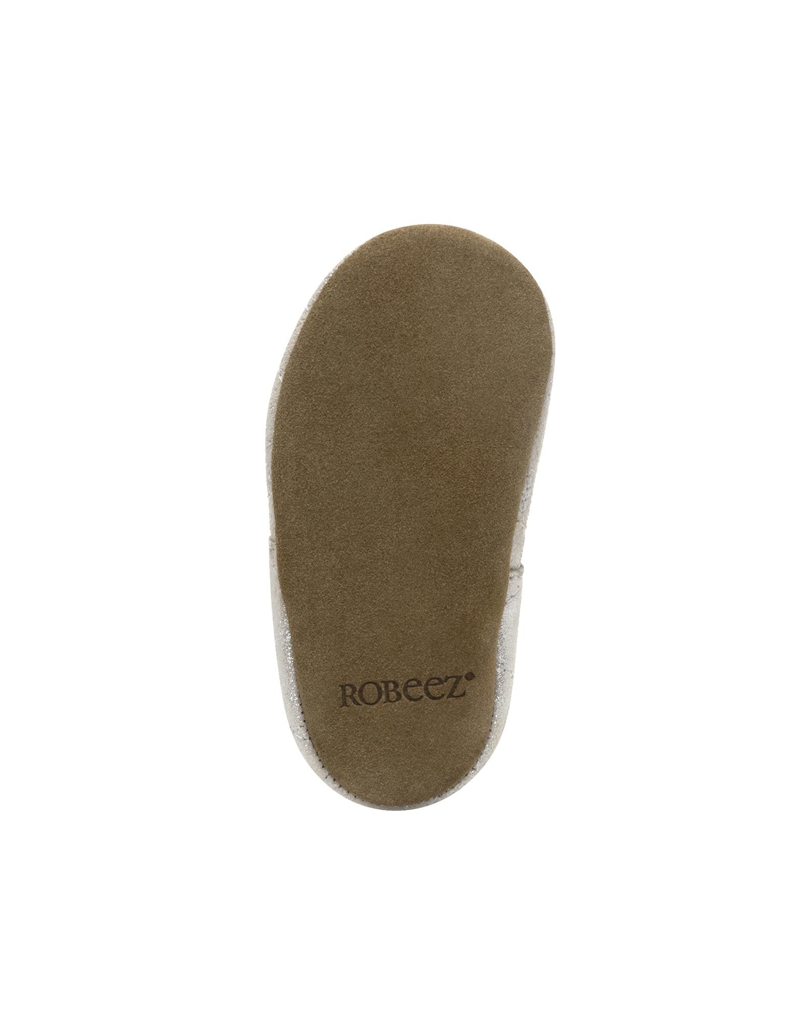 Desiree Soft Soles in Silver, bottom view