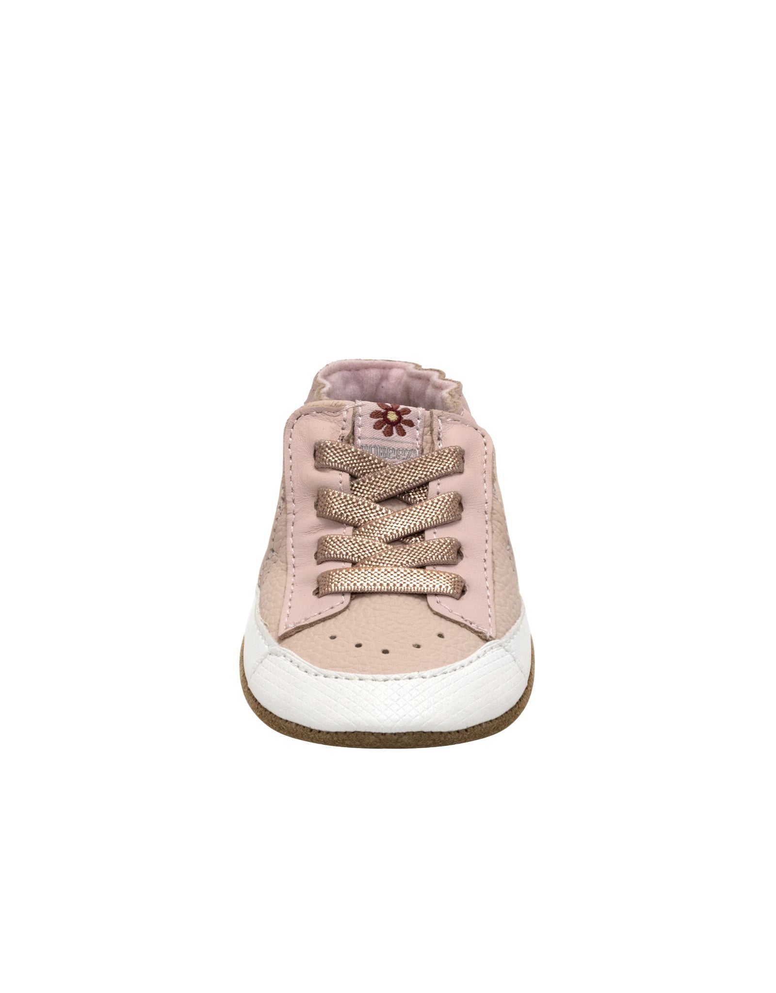 Gina Soft Soles in Pink, front view