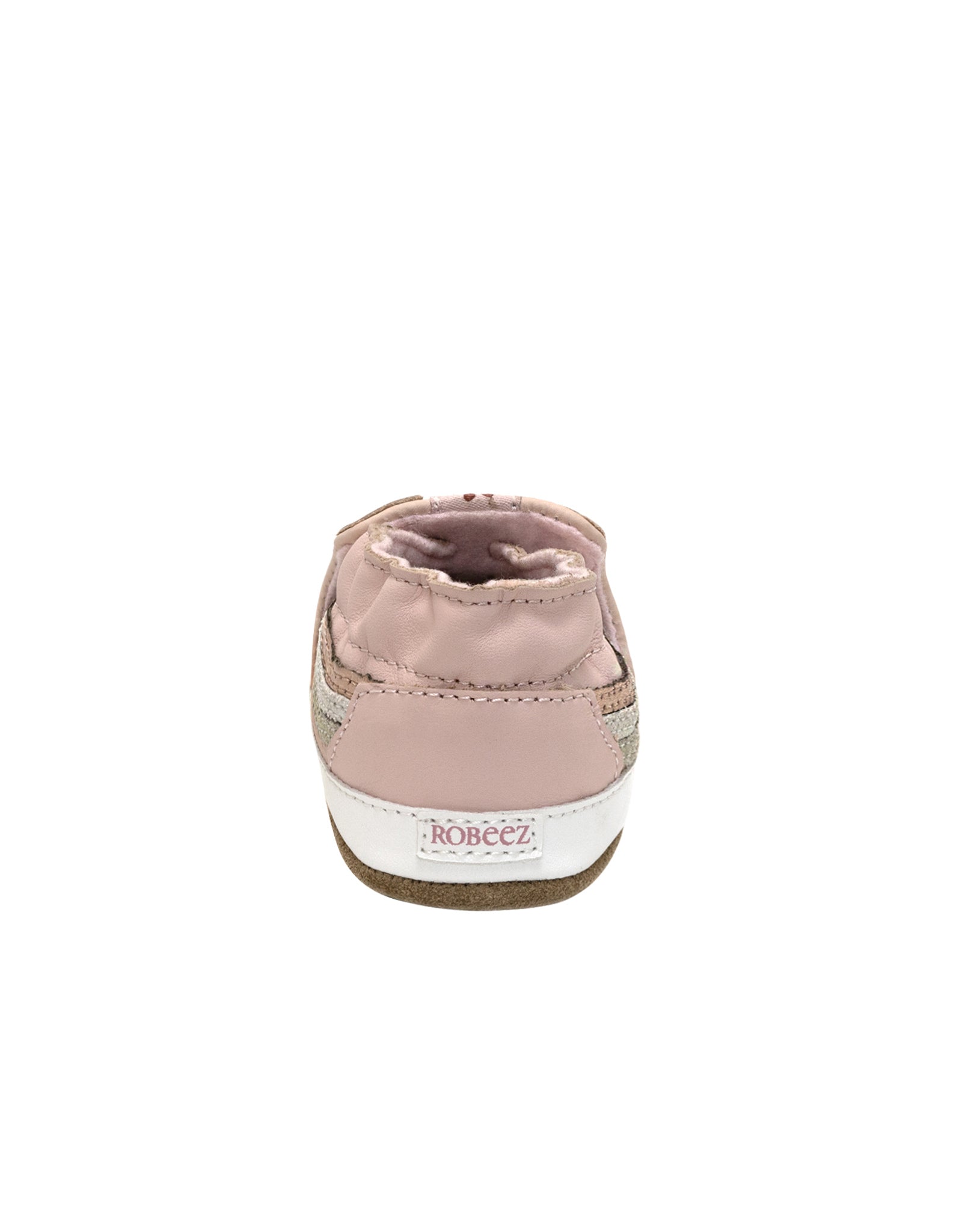 Gina Soft Soles in Pink, back view