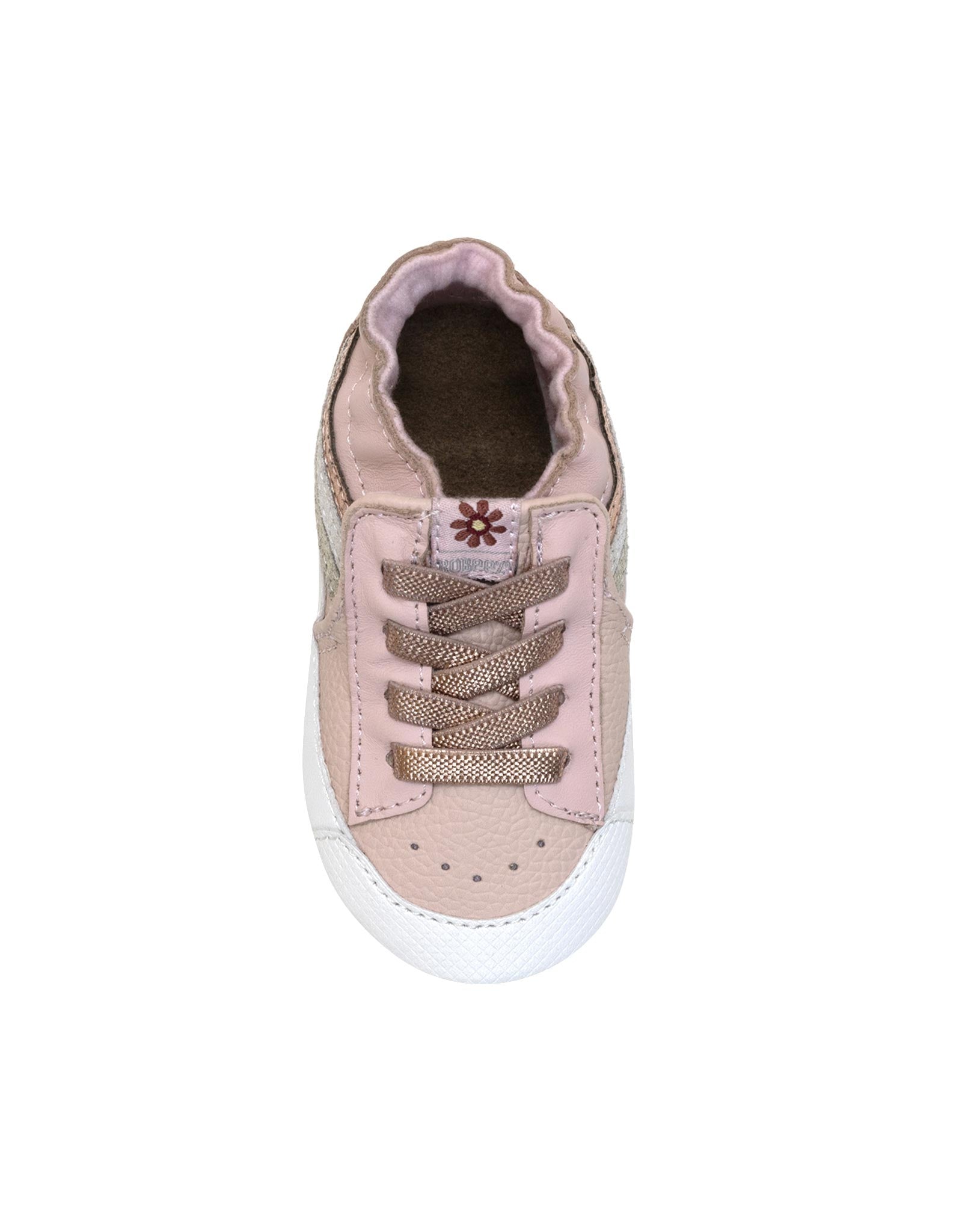 Gina Soft Soles in Pink, top view