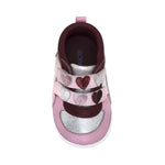 All Heart First Kicks in Pink, top view