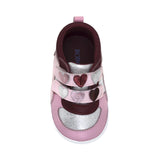 All Heart First Kicks in Pink, top view