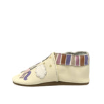 Born to Shine Soft Soles in Ivory, side view