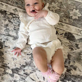 Sweet to the Core 3-Pack Infant Crew Socks