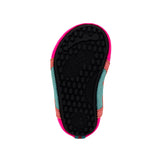 Scuba Aqua Shoes in Bright Pink, top view