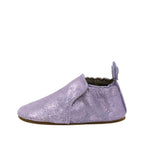Pretty Pearl Soft Soles in Lavender, side view